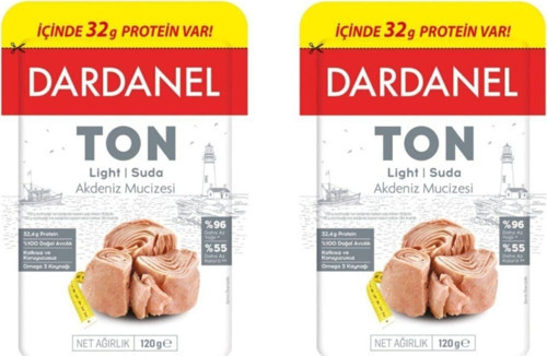 Poşet Light Ton Balığı 120 Gr 2 Adet