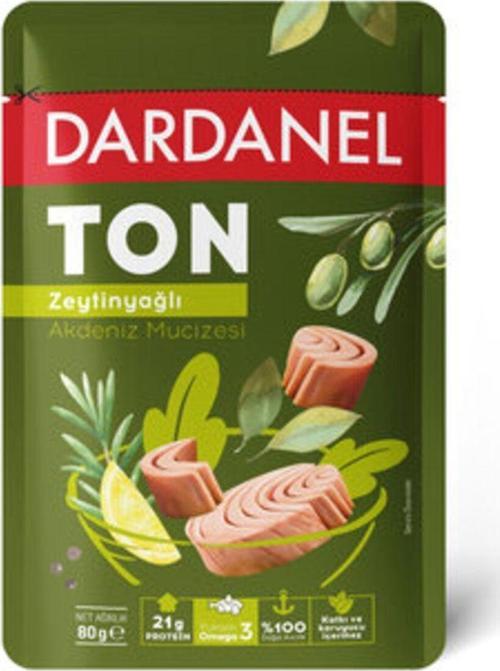 Zeytinyağlı Poşet Ton Balığı 80 G ( 5 Adet )