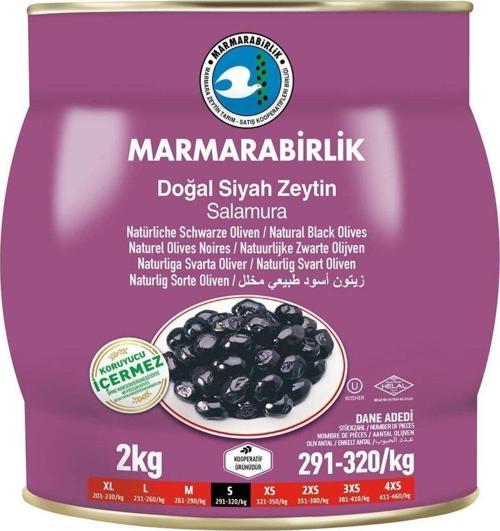 2 Kg Pembe Teneke Zeytin *3