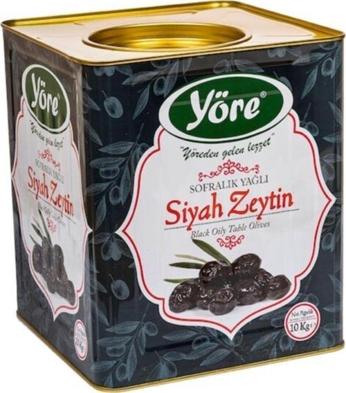 Siyah Zeytin 10 Kg Teneke