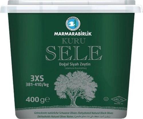 Kuru Sele Plastik Kutu Zeytin 400 Gr