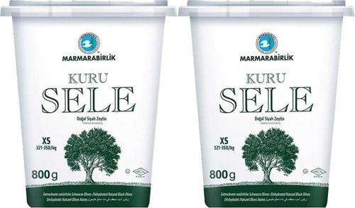Kuru Sele Zeytin 800  gr (321-350) Xs 2 Adet