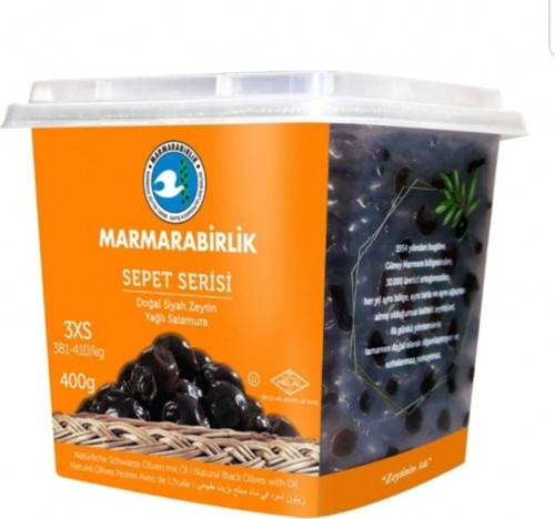 Siyah Zeytin 400Gr 12'Li