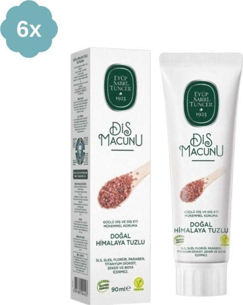 Doğal Himalaya Tuzlu Diş Macunu 90 Ml X 6 Adet