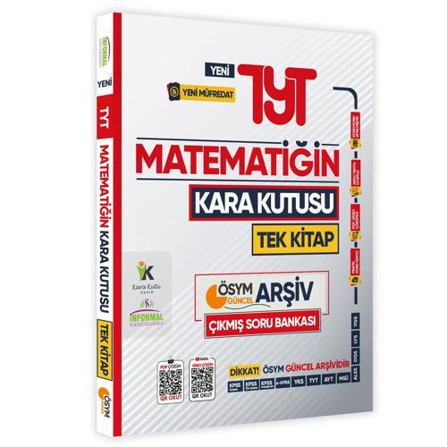 2025 TYT Matematik Kara Kutu TEK KİTAP ve Geometri Çıkmış Soru Bankası 2li Set Video/PDF Çözümlü