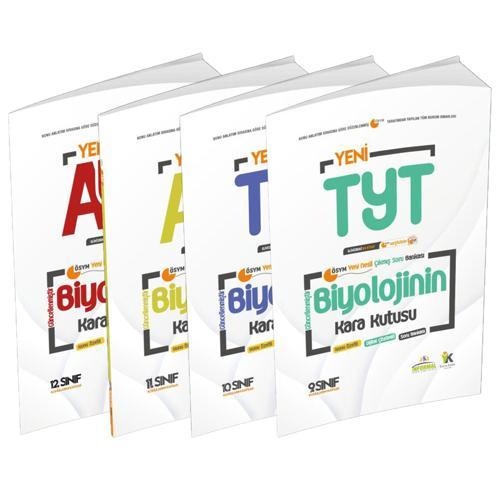 YKS-TYT-AYT Biyolojinin Kara Kutusu ÖSYM Çıkmış Soru Bankası 4lü Set Konu Özetli Dijital Çözümlü
