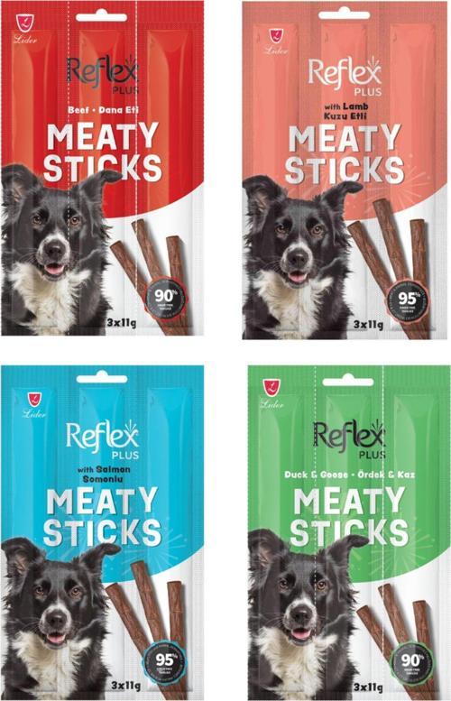 Sticks Köpek Ödülleri Treats 33Gr X 4 Adet Süper Karışık Paket