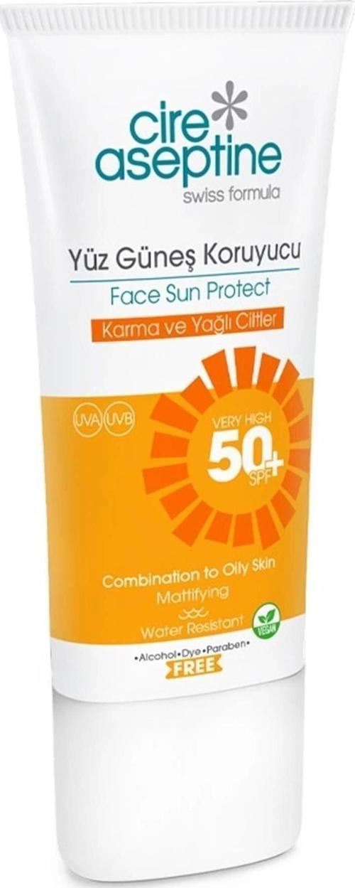 YÜZ GÜNEŞ KORUYUCU 50+ KARMA YAĞLI 50ML
