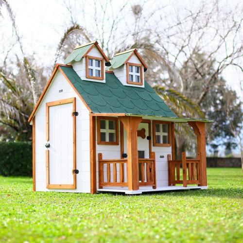 Isıtıcılı Ultra lüks Ahşap Köpek Kulübesi (evi)