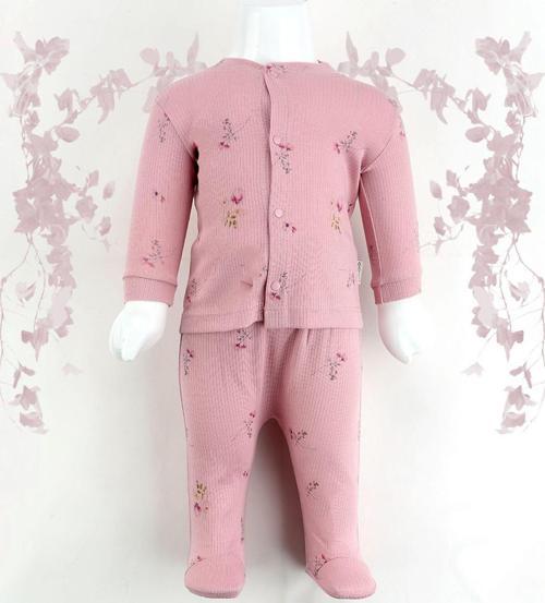 2'Li Güllü Raporlu Patikli Pijama Takımı 1110