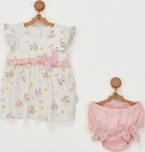 Unicorn Bebek Elbise Takım Ac22506