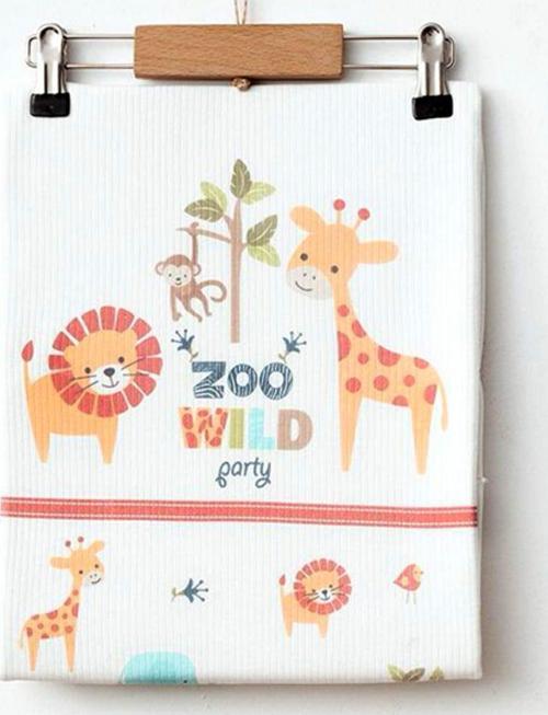 Penye Zoo Desenli Battaniye 1008