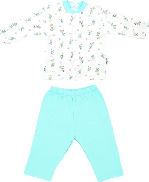 Bebe Bisikletli Bebek Pijama Takımı 2325