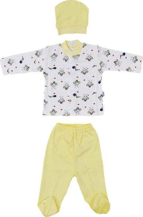 Arı Baskılı Pijama Takımı 2238