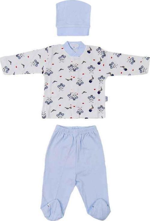 Arı Baskılı Pijama Takımı 2238