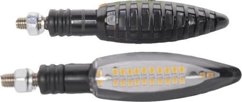 Sinyal Takımı Siyah 1011 Led Sarı Işık E Belgeli