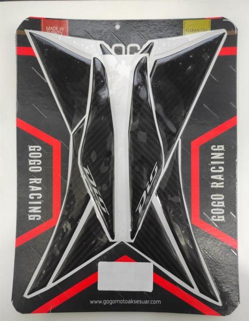 Yan Pad 002 Siyah-karbon Desenli Honda Dıo 110