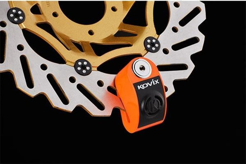 Kovıx Kd6-fo Alarmlı Disk Kilit Turuncu 6mm