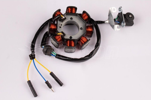 Stator Komple 125 Cg Serisi (3 Kablolu)