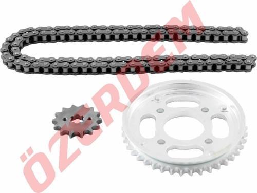 Cbf 150 Uyumlu Ön-Arka Dişli Zincir Set O-Ringli 15-42T Rmg