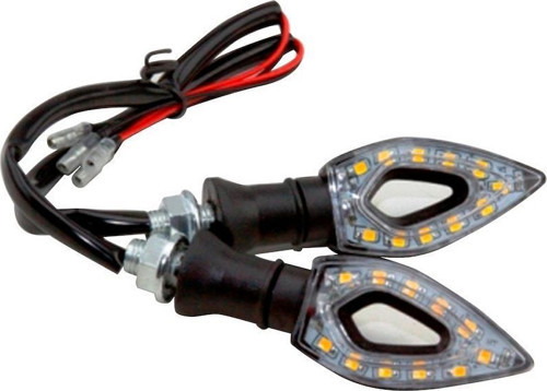 Sinyal Led Delikli Siyah (Sarı Işık)