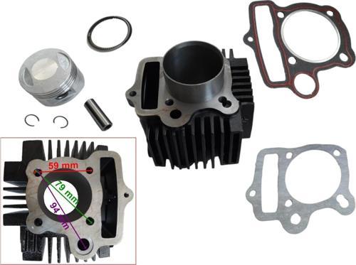 Cub 125 (Aydos) (Özel) Silindir 54 Mm 14 Pim 69 Boy Komple Yk24