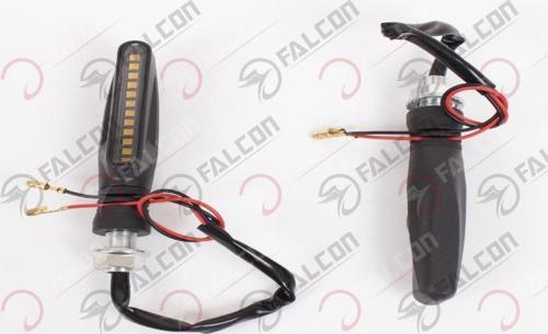 Universal Led Sinyal Kayar (Sarı) İkili Takım