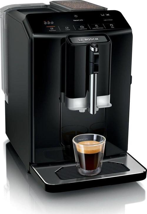 Tıe20119 Tam Otomatik Kahve Makinesi Verocafe Piyano Siyah, Çıkarılabilir Su Tankı