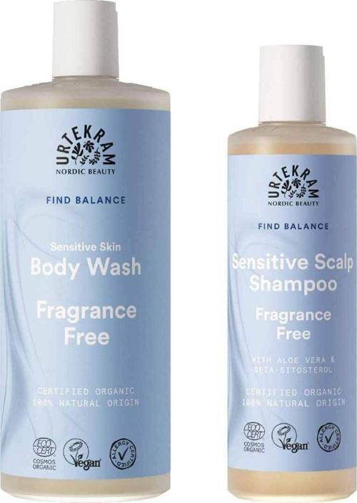 Find Balance Kokusuz Şampuan 250 Ml Ve Duş Jeli 500 Ml - Hassas Ciltler Için