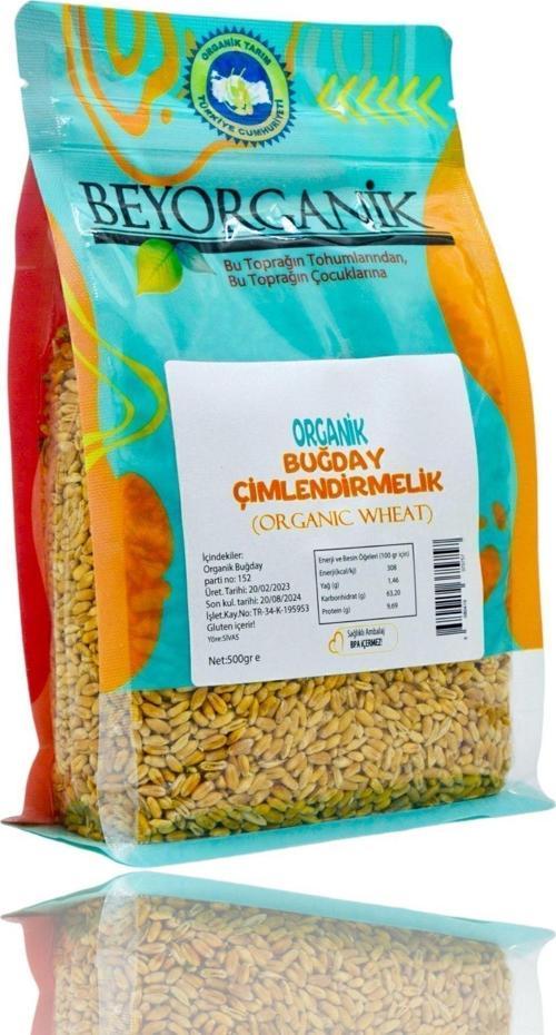 Organik Çimlendirmelik Buğday 500Gr Mikroyeşillik