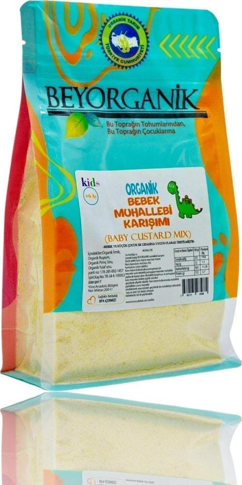 Organik Bebek Muhallebisi (Yulaflı) 200Gr