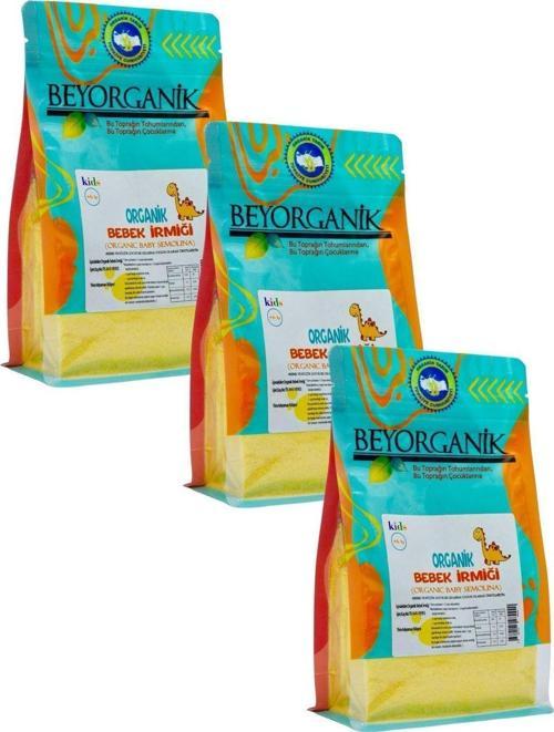 Organik Bebek Irmik 350Gr 3 X Lü Paket
