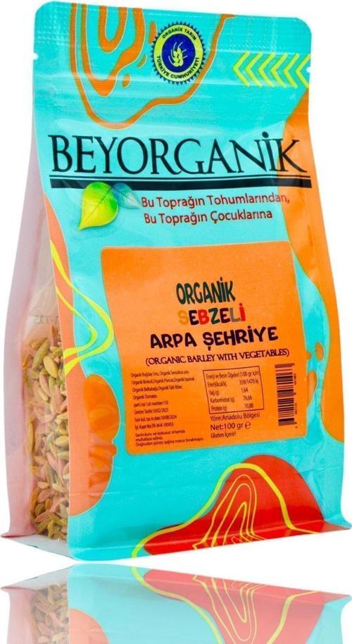 Organik Sebzeli Arpa Şehriye 300Gr