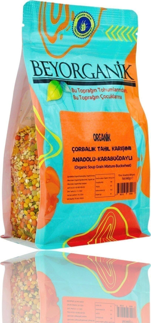 Anadolu Karabuğdaylı Çorbalık Tahıl Karışımı 440 G Organik