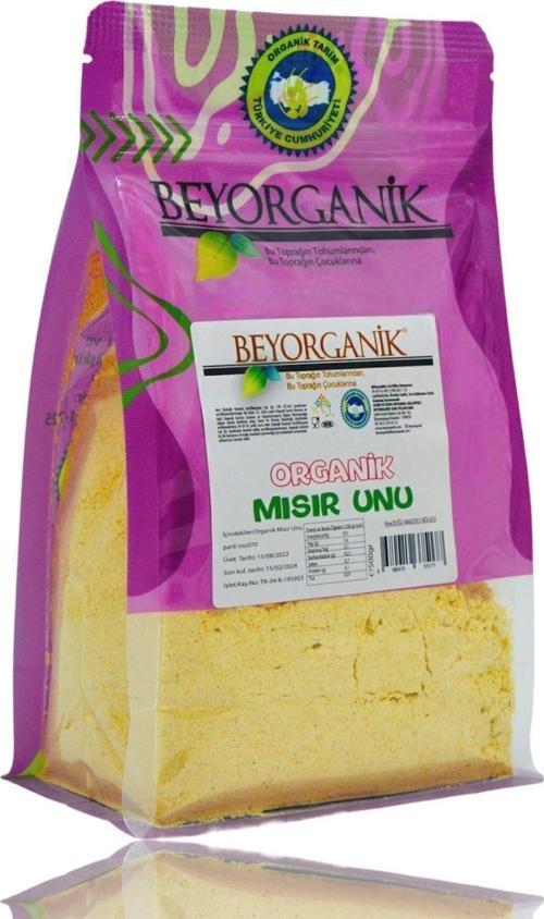 Gıda Organik Mısır Unu 500 Gr