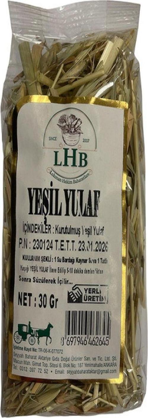Yeşil Yulaf 30 Gr