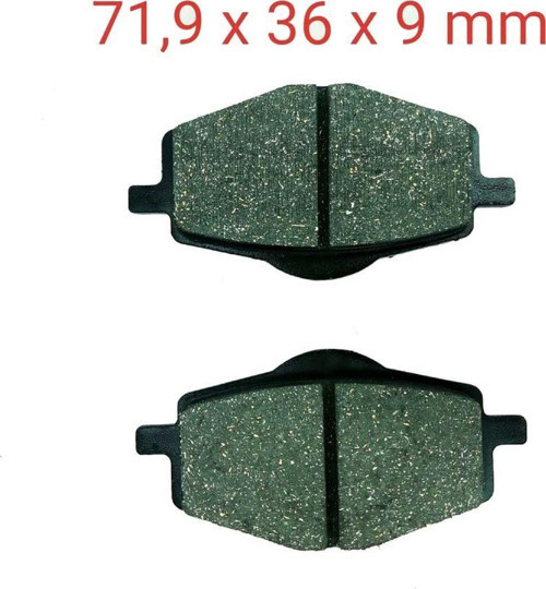 125Mt Ön Fren Disk Balatası İth