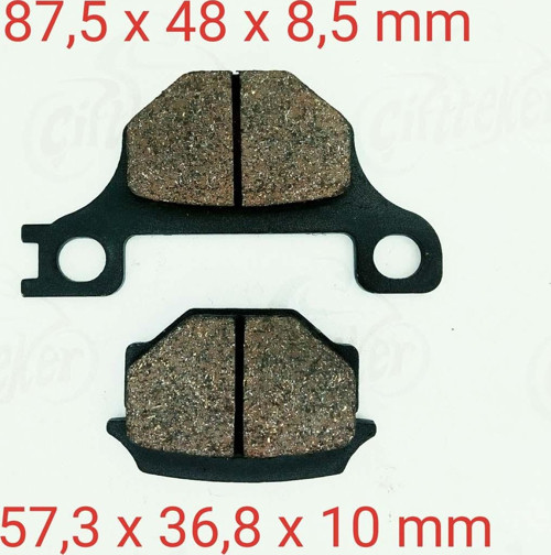 150 X-Treme Arka Fren Disk Balatası Orj