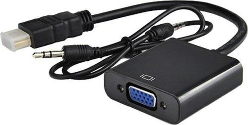 Hdmı To Vga Ses Destekli Hdmı Giriş Vga Çıkış Dönüştürücü