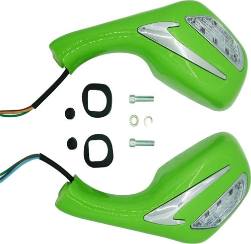 Scooter Ayna Sinyalli Yeşil