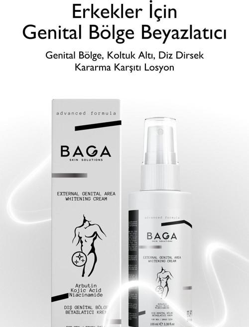 Erkek Genital Bölge Beyazlatıcı Losyonu
