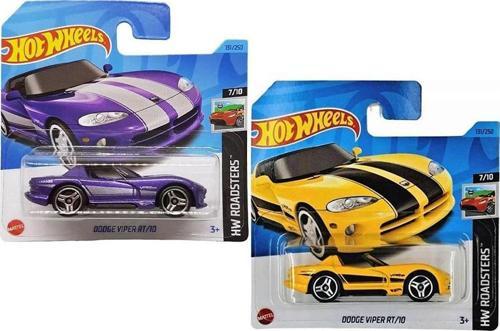 2 Araç Set - Hot Wheels Dodge Viper Rt/10 (1/64)