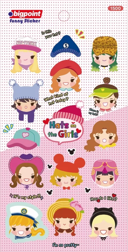 Sticker Kız Çocukları