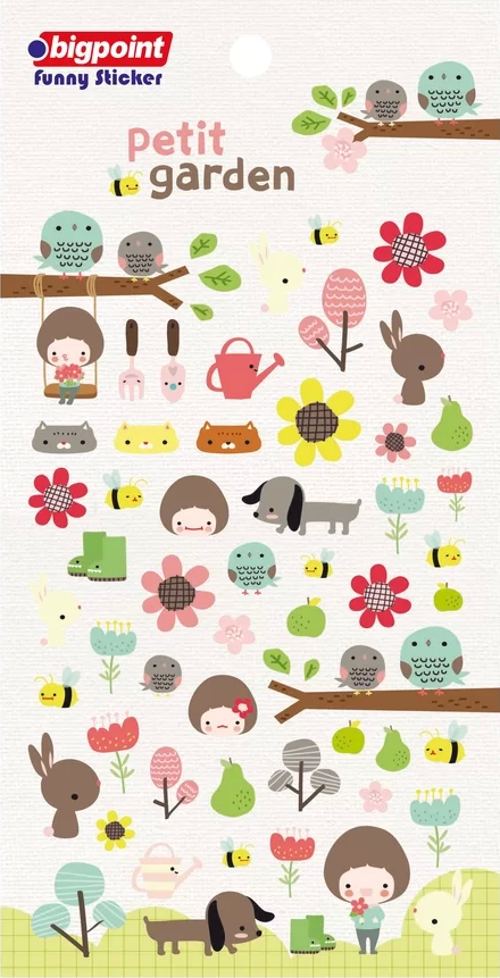 Sticker Küçük Bahçe