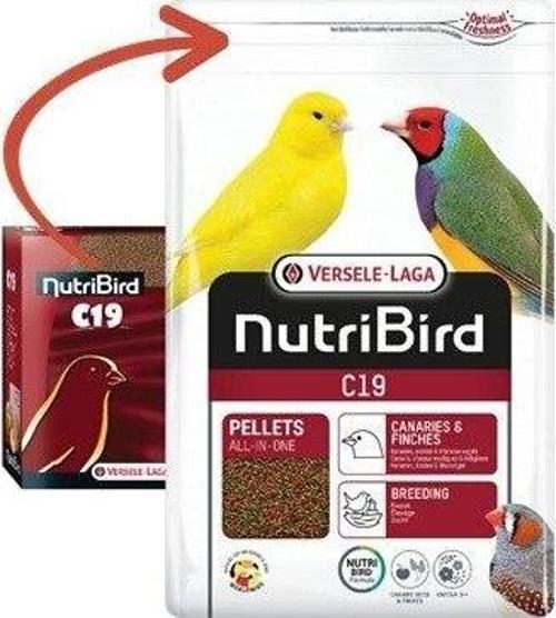 Nutribird C19 Kanarya - Finch Pelet 10 Kg