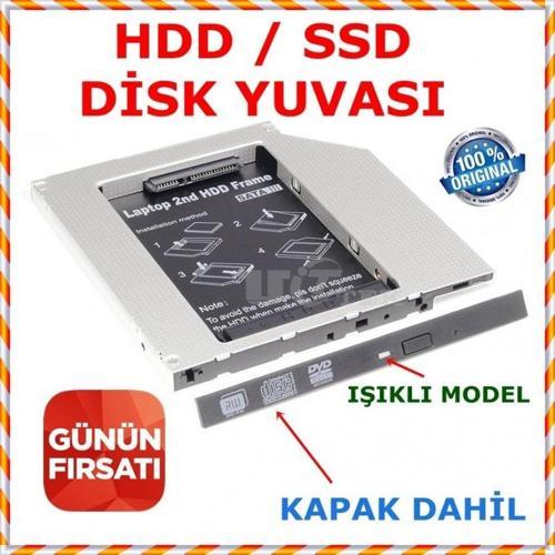 Ssd Caddy 9.5 Mm Dvd To Ssd Kızak 2 Hdd Bağlama - Hdd Caddy 9.5M