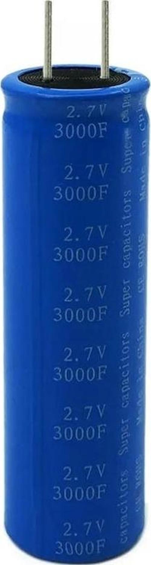 2.7v 3000f Süper Kondansatör Pil Yüksek Enerji Süper kapasitör