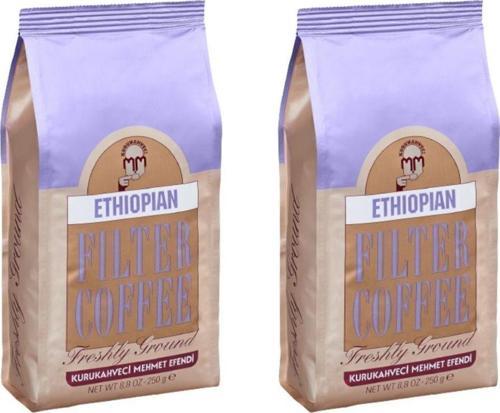Mehmet Efendi Ethiopian Filtre Kahve 250 Gr X2