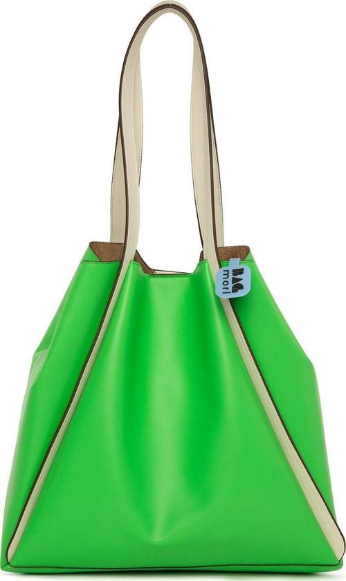 Askı Şeritli Büyük Tote Çanta Yeşil