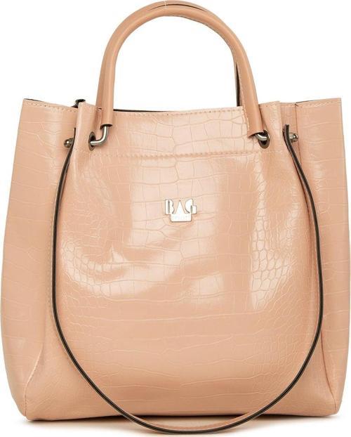 Desenli Demir Tutmalı Büyük Çanta Pudra